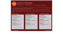 Desktop Screenshot of instituutschakel.be
